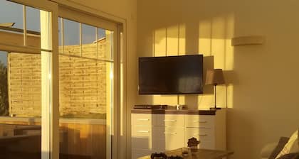 Private beach! NEW villa "Cloudless" with fireplace and sauna right on the beach