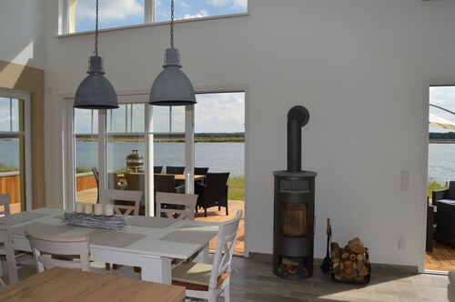 Privatstrand! Haus "Wolkenlos" mit Kamin & Sauna direkt am Strand 