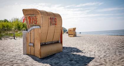 appartement moderne dans l'ancienne ferme Ă 1,5 km de Neuklostersee