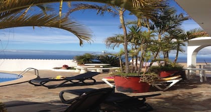 MAISON TENERIFE CANARIAS - PISCINE GRAND JARDIN.