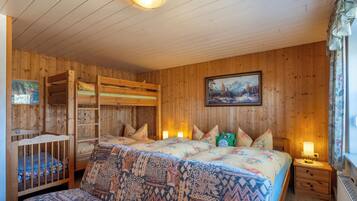 1 bedroom, iron/ironing board, travel crib, free WiFi