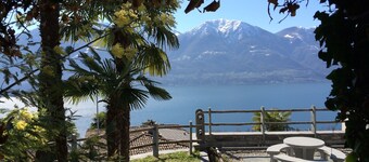 Romantic Ticino holiday home on the Lago Maggiore with a fantastic lake view 