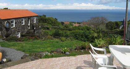 Vacances aux Açores chez l'habitant en pĂ©riphĂ©rie, au calme, avec vue de rĂȘve