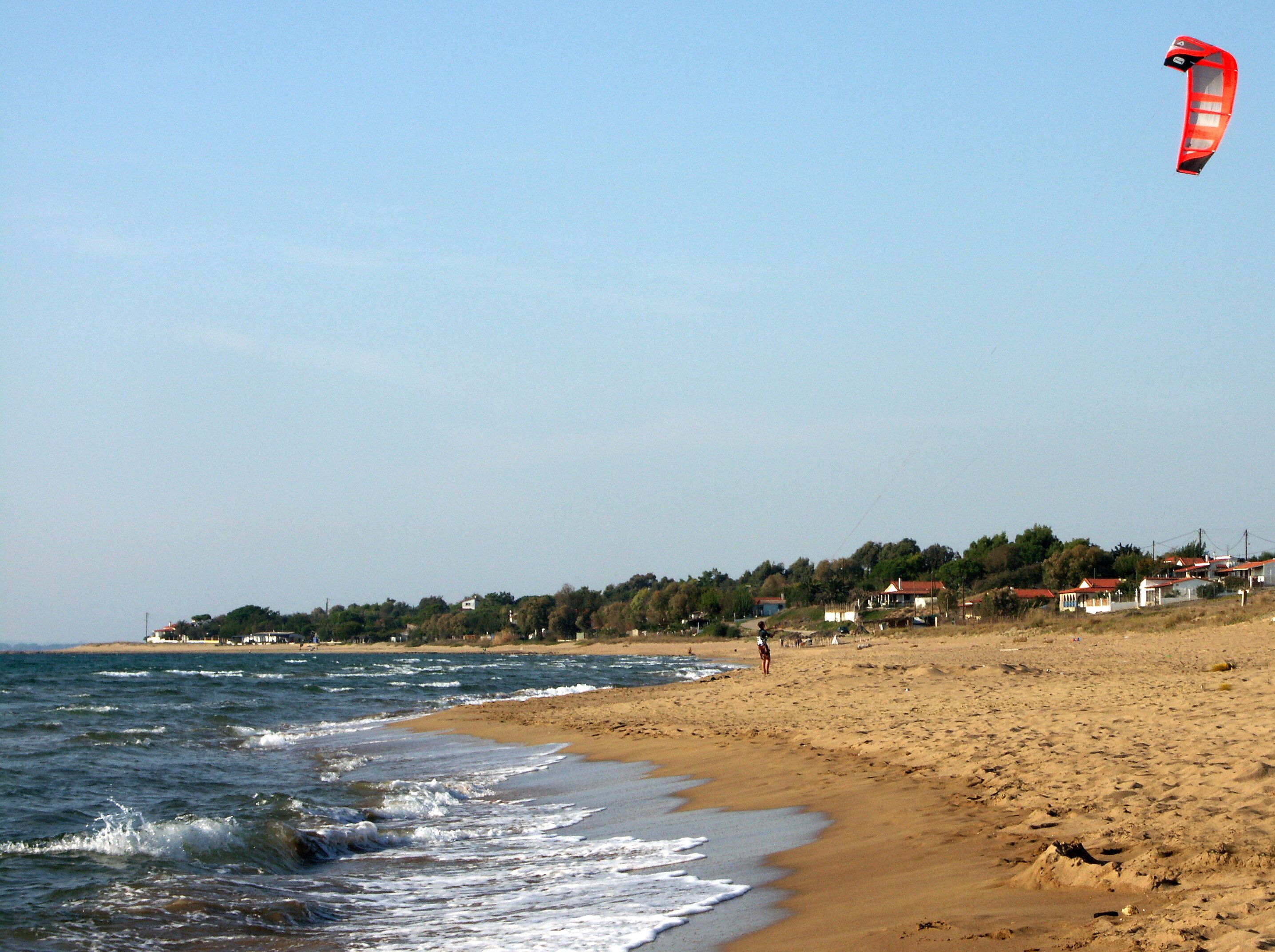 In Strandnähe, Liegestühle
