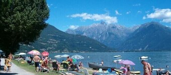 2 rooms apartment with  pool in Domaso   Lake Como