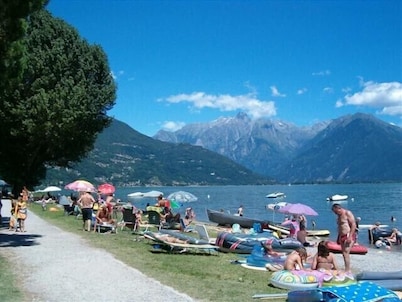 2 rooms apartment with  pool in Domaso   Lake Como