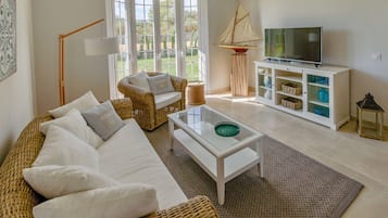 Smart TV, video games, books, video library