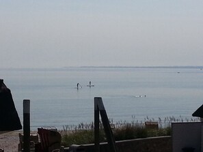 Accommodatie ligt op het strand