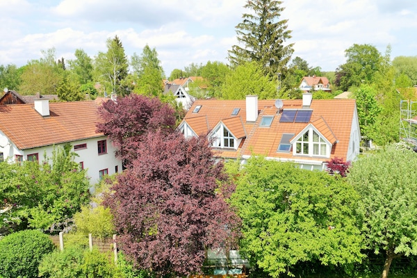 Blick vom Balkon