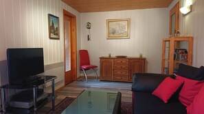 Tv, dvd-afspiller, videobibliotek, stereoanlæg