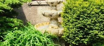 Villa Warzenburg, apartment 2 with panoramic view, balcony and fireplace. Vacation with a dog.