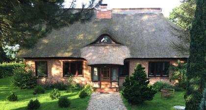 Vacances sous le chaume - Forsthaus Kölzin près de Zarrentin - Appartement Schaale