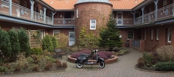 Cozy little attic apartment with balcony and loggia near the coast