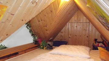 1 slaapkamer, een strijkplank/strijkijzer, gratis wifi