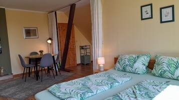 1 Schlafzimmer, kostenloses WLAN, Bettwäsche
