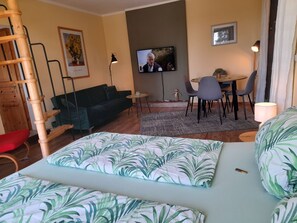 1 dormitorio, wifi gratis, ropa de cama