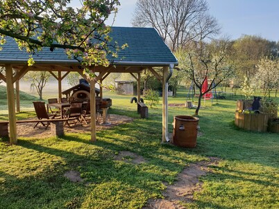 6 cottages ideal for family gatherings near the Spreewald.