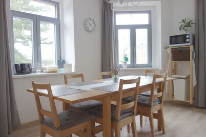 Spacious apartment for 6 people with 3 bedrooms, children welcome