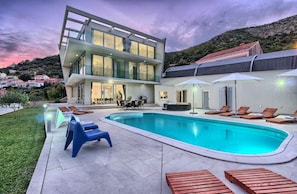 Piscine chauffée
