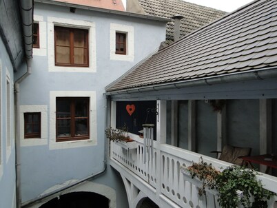 Cozy, quiet maisonette with arcade in the middle of Pirna's old town!