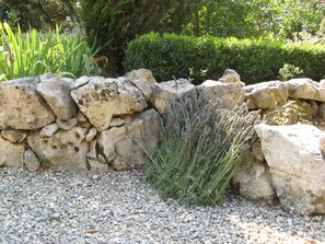 Property grounds - Maison à l'abri du Mistral (4) Mediterranean atmosphere for a relaxing holiday (Garrigues-Sainte-Eulalie)