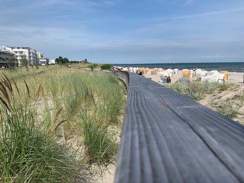 Great vacation apartment with 2 bedrooms, sauna, bathtub, fireplace, balcony, wifi