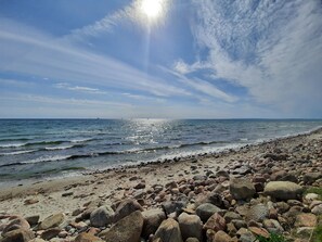 In Strandnähe, Liegestühle