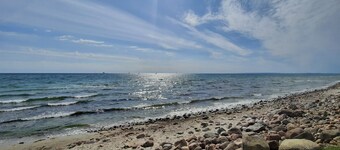 Holiday house with modern and new equipment, for families, near the beach, WiFi