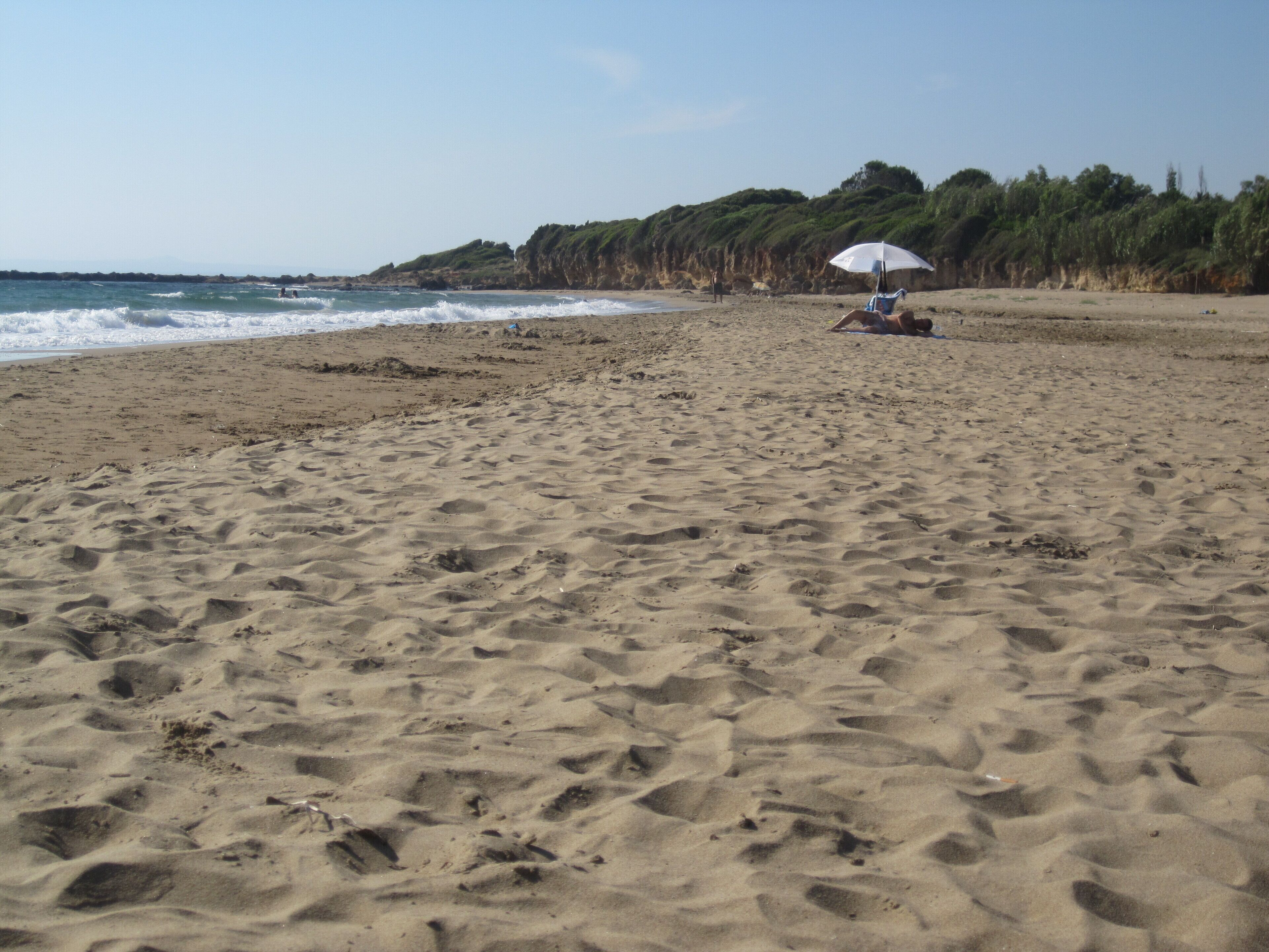 In Strandnähe, Liegestühle