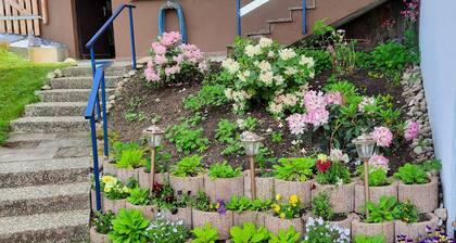 Aida, 2 chambres, vue panoramique, trÚs grands lits, 2 lits bébé, terrasse
