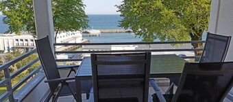 4 star **** apartment with panoramic sea view, 1st row, Sassnitz auf Rügen