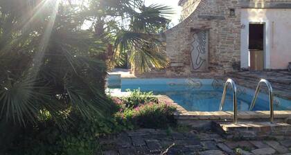 3 Natursteinhäuser mit Pool in einzigartiger Lage - Kleines Haus 5P (2E+3K)