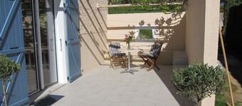 Cosy studio 2 pers., parking, 2 terraces, wifi