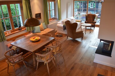 Family-friendly modern country house