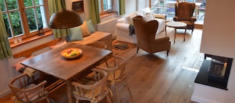 Family-friendly modern country house