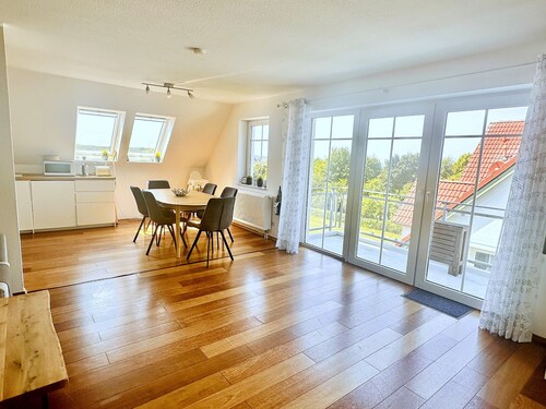 Weitblick-Balkon · 3 Schlafzimmer · strandnah