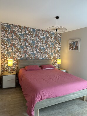 2 Schlafzimmer, Bügeleisen/Bügelbrett, kostenloses WLAN, Bettwäsche