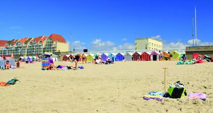 Loma talo, joka sijaitsee alueella Pines Stella rannat lähellä Le Touquet