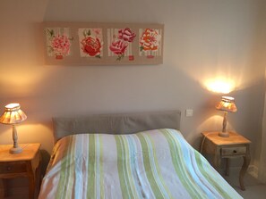 1 bedroom, desk, soundproofing, iron/ironing board