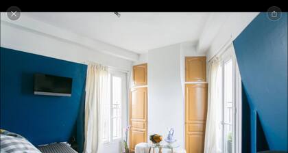 Typical Parisian flat. Charming 2 room apartment under the roofs of Paris