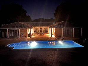 Alberca al aire libre 