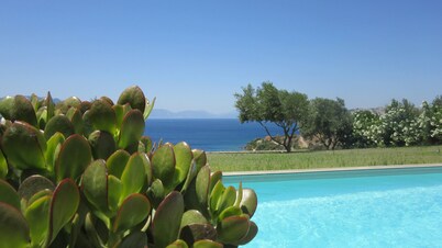 Breathingtaking view on the Peloponnese. 