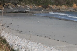 On the beach