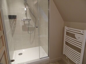 Shower, hair dryer