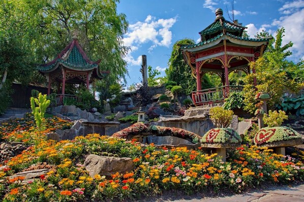 Overnattingsstedets uteområder