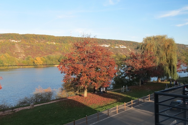 Vue depuis l’hébergement