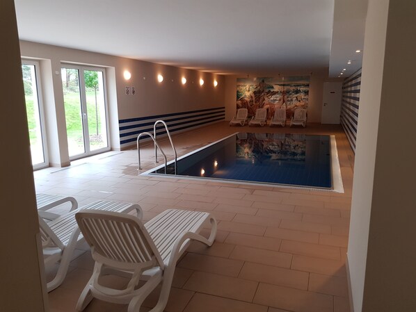 Piscine couverte, piscine chauffée