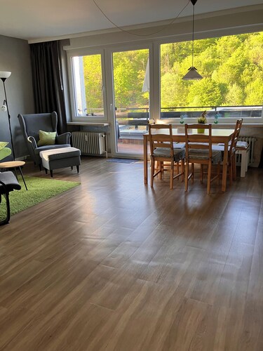 Ruhige Urlaubsoase mit wunderschönem Blick über Bad Lauterberg