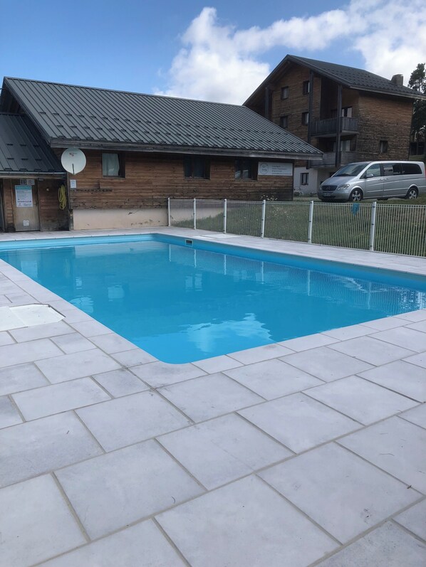 Alberca al aire libre 