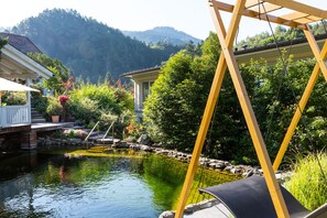 Indoor pool, outdoor pool